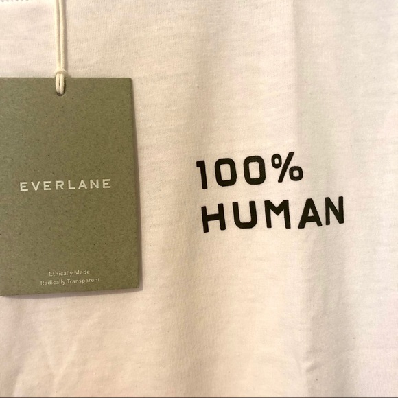 Everlane The 100% Human Box-Cut Tee - Picture 5 of 5